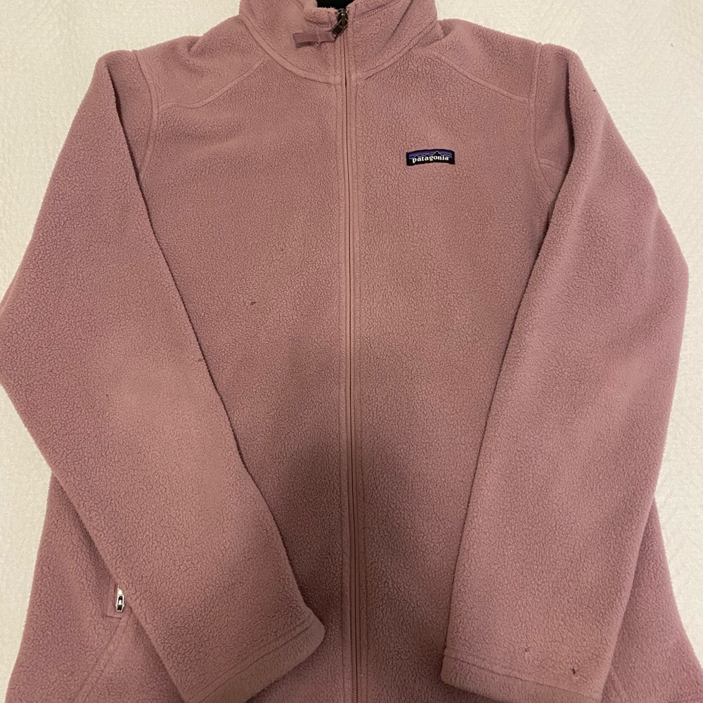 Patagonia Women's Mauve Teddy Jacket**Read Description***
